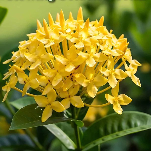 IXORA MINI DWARF Yellow - PLANT