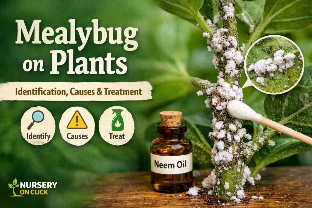 Mealybug on Plants: Identification, Causes, and Best Treatment Methods