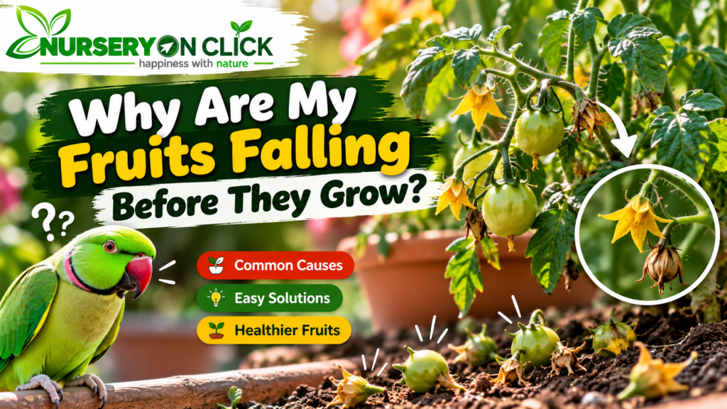 Why Are Fruits Falling From My Plant? Causes & Easy Solutions